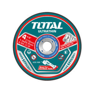 25 kosov/komplet ultra tanke plošče za rezanje kovine 115x1x22,2 mm (TAC11011525) Total Tools