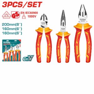 3 -delni set izolirane klešče/ INDUSTRIAL (THT2K0302) Total Tools