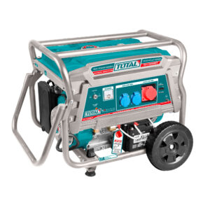 3-fazni bencinski generator 6,6kW, 25L/15KM/9ur/3000rpm INDUSTRIAL (TP175006ET) Total Tools