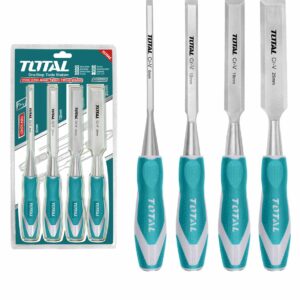 4-delni set dlet za les / INDUSTRIAL (THT41K0401) Total Tools