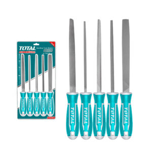 5-delni set jeklenih pil / INDUSTRIAL (THT918516) Total Tools