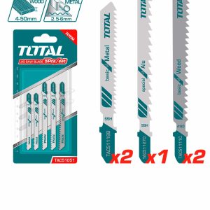 5-delni set-list za vbodno žago (TAC51051) Total Tools