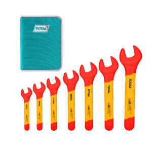 7-delni komplet izoliranih viličastih ključev 0701, 8/10/12/13/14/17/19 INDUSTRIAL (THKISPA0701) Total Tools