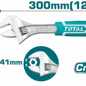Nastavljiv ključ 300mm / INDUSTRIAL (THT101126) Total Tools