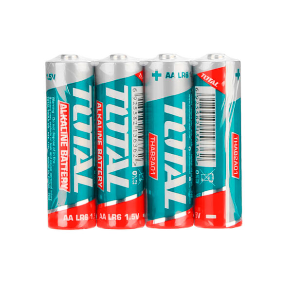 Alkalna baterija 1,5V / LR06 / AA / 4pcs (THAB2A01) Total Tools