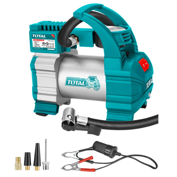 Avtomobilski zračni kompresor 10 Bar s pretokom zraka 35-40l/zraka na min, 10atm (TTAC1406) Total Tools