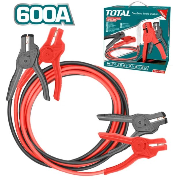 Vžigalni kabel 600A (PBCA16008) Total Tools