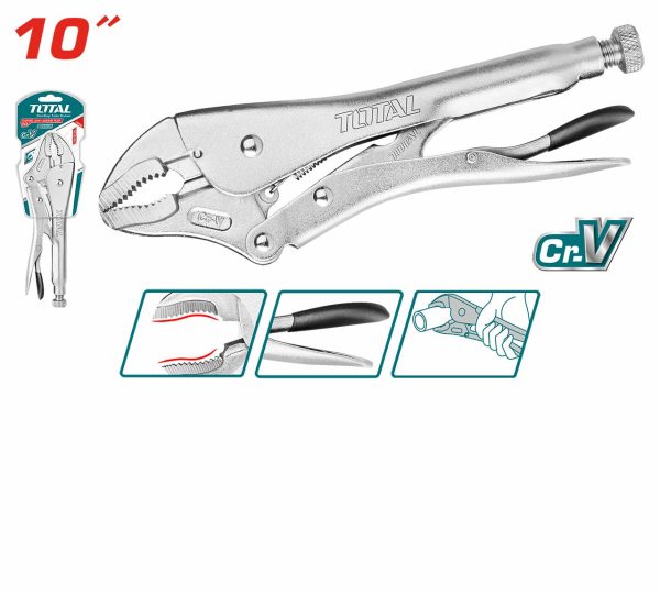 Prijemalne grip klešče 250mm / INDUSTRIAL (THT191001) Total Tools