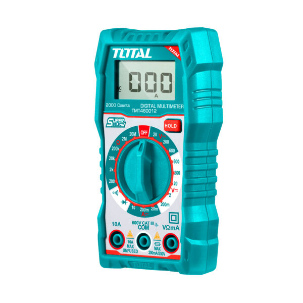 Digitalni multimeter 0012 / CATIII600V (TMT460012) Total Tools