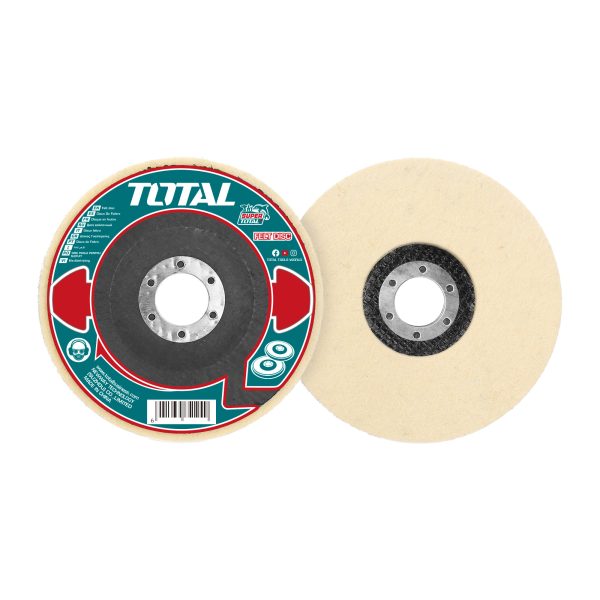 Polirni disk klobučevina 115x22,22 mm (TAC671151) Total Tools