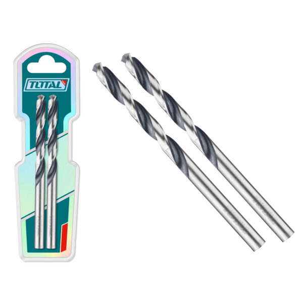 HSS 4341 vrtalni sveder 2mm / 2pcs / INDUSTRIAL (TAC1200024) Total Tools