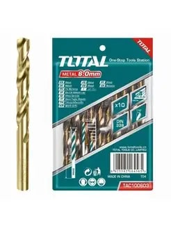 HSS vrtalni sveder za železo 6mm (TAC100603) Total Tools