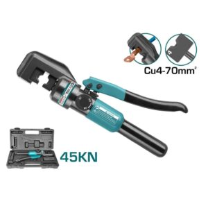 Hidravlične krimp klešče za stiskanje Cu4-70mm /45KN (THCT070) Total Tools