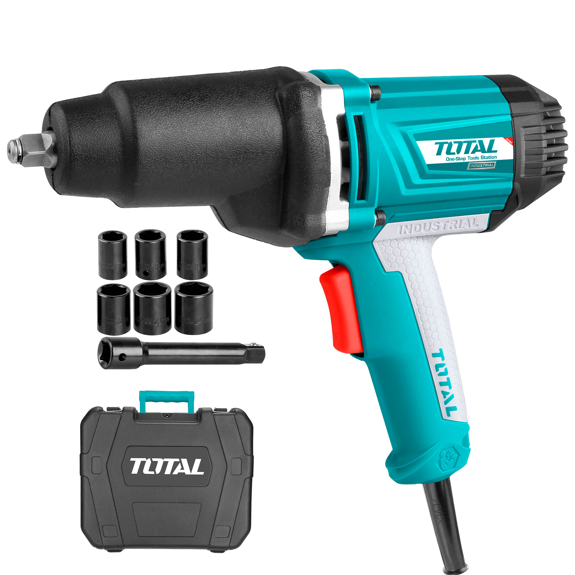 Total Električni udarni vijačnik 1050 W 550 Nm 1/2" TIW10101 Tools