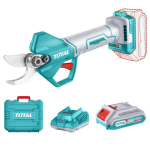 Akumulatorske škarje za obrezovanje 25 mm/ P20S/ INDUSTRIAL (SET Baterija 1x2Ah, Polnilec, Kovček) (TSSLI202581) Total Tools