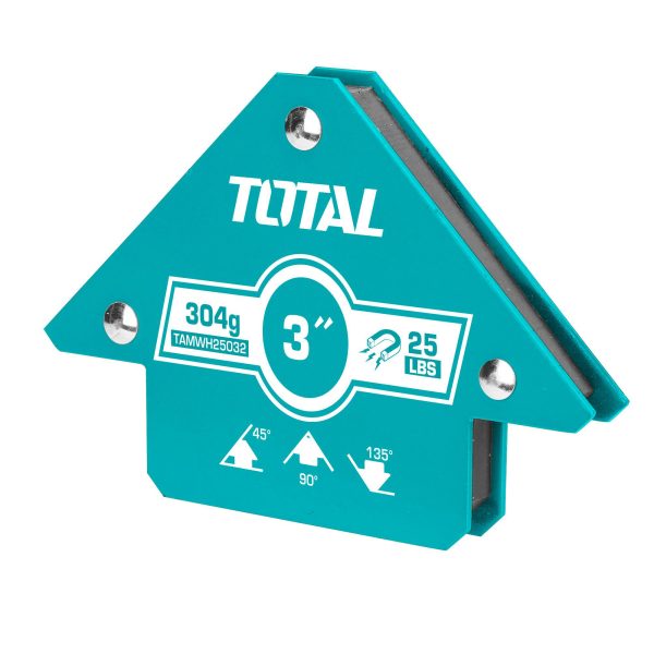 Magnetno držalo za varjenje 3/76mm / 25lbs (TAMWH25032) Total Tools