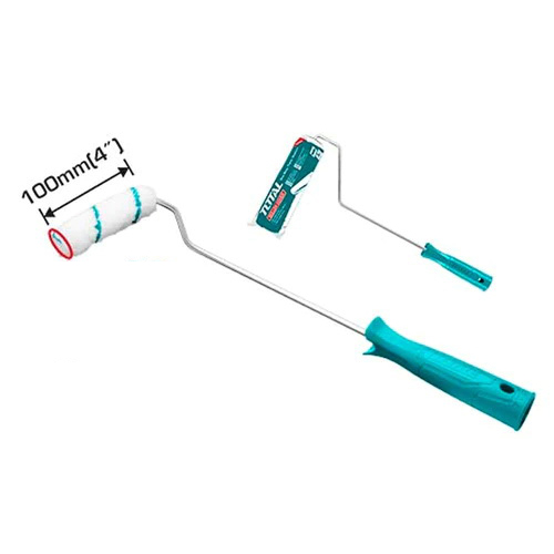 Valjček za pleskanje z ročajem 100mm (THT85046) Total Tools