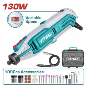 Mini brusilnik 130W, 35000rpm (TG513326E) Total Tools