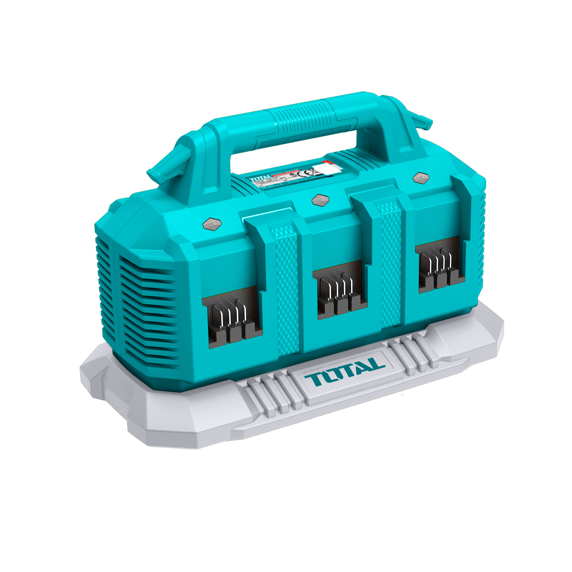 Total Akumulatorski polnilnik baterij P20S 6-polnilnik, 4A /20V/ INDUSTRIAL (TFCLI2064) Tools
