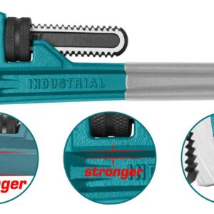 Nastavljiv cevni ključ 350mm / INDUSTRIAL (THT171146) Total Tools