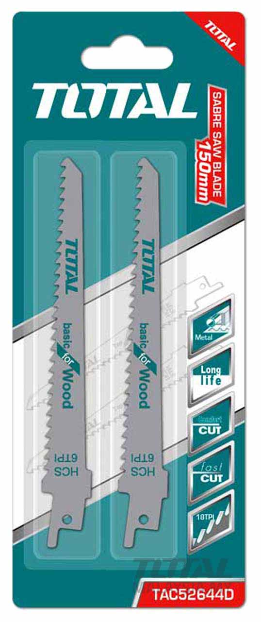 Rezilo za žago za les 150x19x1,25mm (TAC52644D) Total Tools