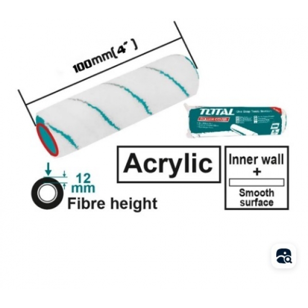Valj za pleskanje 100mm (THT85431) Total Tools