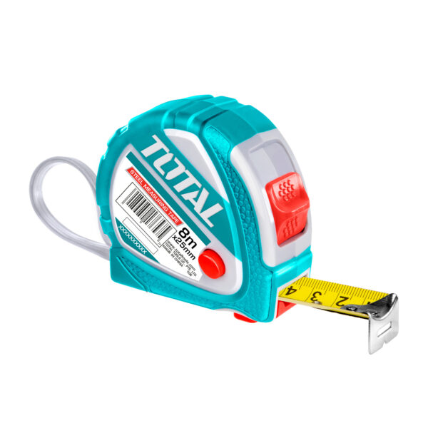 Jekleni merilni trak (meter) 8mx25mm (TMT126081ME) Total Tools