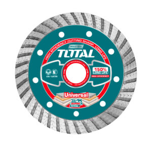 Turbo diamantna plošča 230x22,2mm, 12mm / INDUSTRIAL (TAC2132301) Total Tools