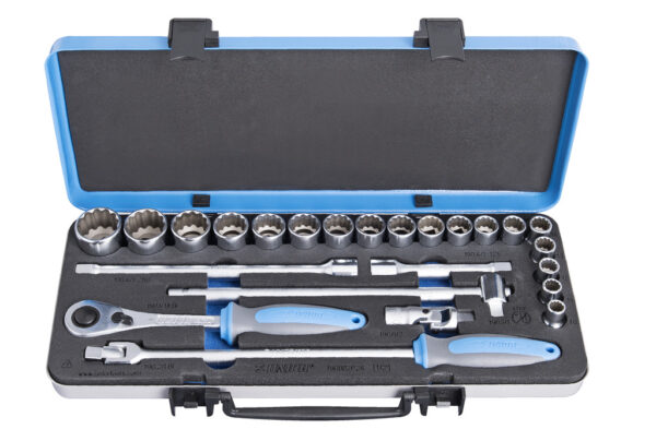 KLJUČI NASADNI 1/2" V KOVINSKI KASETI Art.190BI12P24 Unior 611941