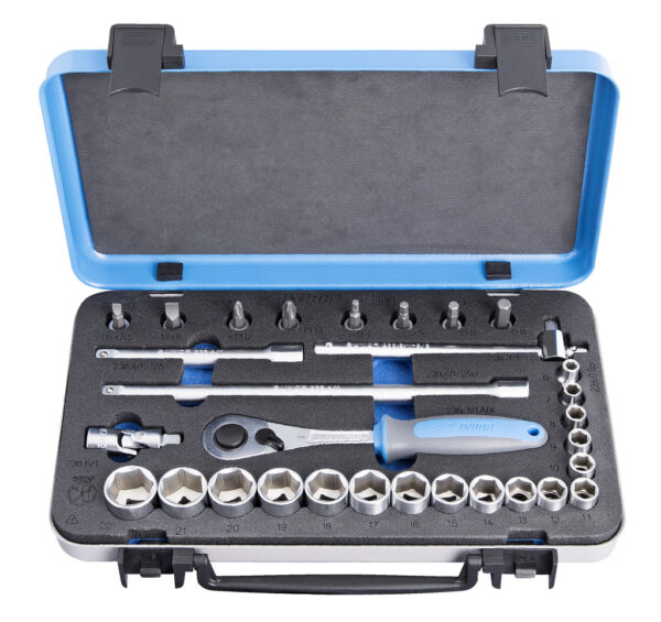 KLJUČI NASADNI 3/8" V KOVINSKI KASETI Art.239C Unior 613072