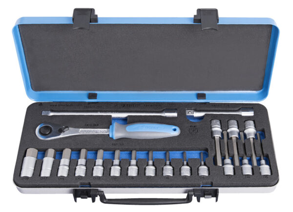 KLJUČI NASADNI 1/2" V KOVINSKI KASETI Art.190BIHX1P10 Unior 611946