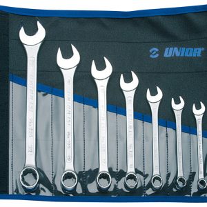 KLJUČI VILIČASTO OBROČNI KRATKI V TORB. Art.125/1CT Unior