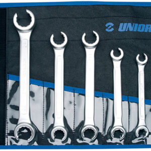 Ključi obročni odprti krivi v torbici Art.183/2CT Unior 615467