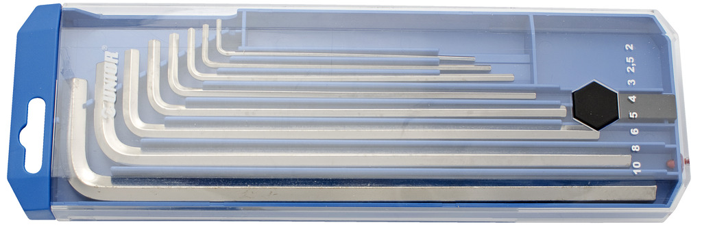 KLJUČI INBUS DOLGI V PVC ŠKATLI Art.220/3LPB2 Unior 610915