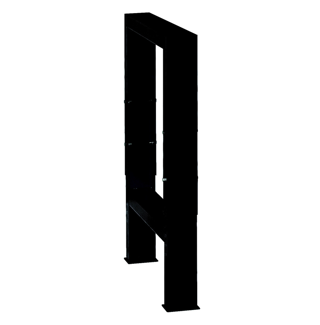 NOGA ZA MODULARNI DELOVNI PULT Art.990LA-BLACK Unior
