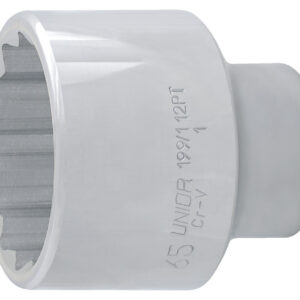 KLJUČ NASADNI 1" Art.199/1 12p Unior 65 mm 618699