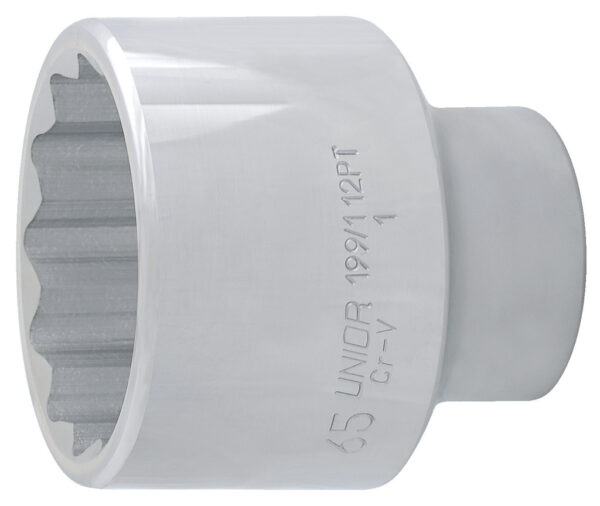 KLJUČ NASADNI 1" Art.199/1 12p Unior 65 mm 618699