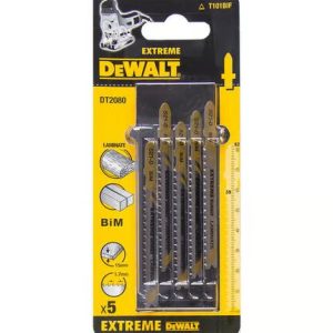 Listi za vbodno žago 82 mm 5 kos Dewalt DT2080