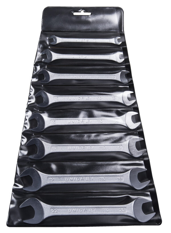 KLJUČI VILIČASTI V PVC ETUIJU Art.110/1PB 6-22 mm/8 kos Unior 600109