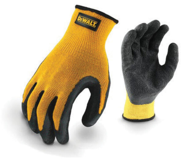 ZAŠČITNE DELOVNE ROKAVICE TOUGHGRIP LLATEKSNI PREMAZ DEWALT DPG70LEU