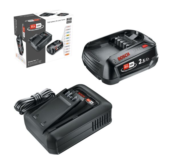 Začetni komplet Bosch 18V, 1x 2,5 Ah + AL 18V-44 1600A031T4