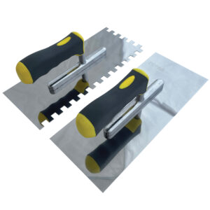 GLADILKA ZIDARSKA Ročaj BI, inox, POPAR 280x120 mm, zob 10x10