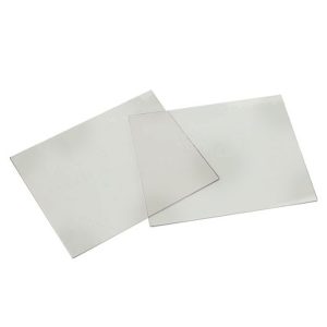 STEKLO PROZORNO Za zaščito temnega stekla, v PVC vrečki 100x100x2mm