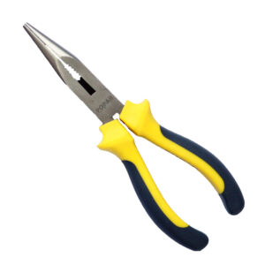 KLEŠČE TELEFONSKE RAVNE Kromirane, na obešalu. POPAR.