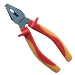 KLEŠČE KOMBINIRANE VDE Kromirane, na obešalu 160 mm POPAR