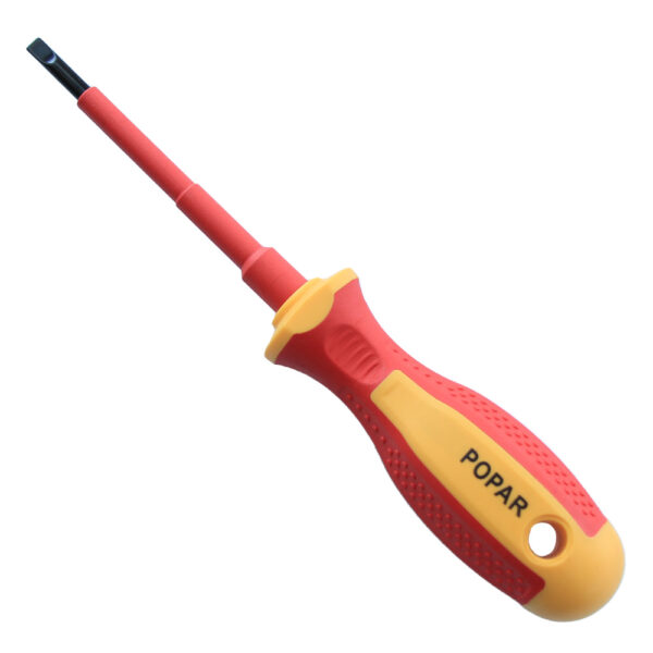 IZVIJAČ PLOŠČATI VDE 0,8x4,0x80mm Na obešalu, POPAR