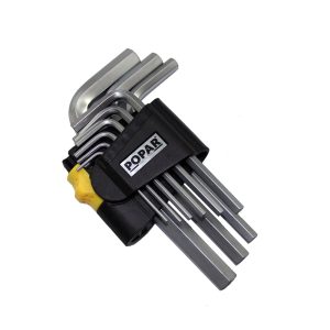 KLJUČI INBUS Kratki, v garnituri, POPAR.