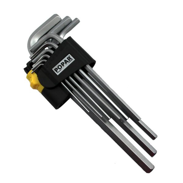 KLJUČI INBUS Dolgi, v garnituri, POPAR.