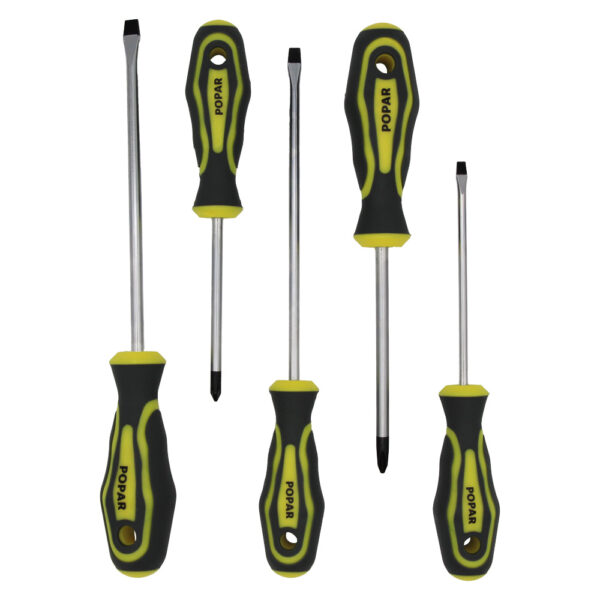 GARNITURA IZVIJAČEV 5 kos, v kartonasti embalaži. POPAR.