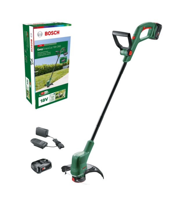 Akumulatorska kosilnica z nitjo Bosch EasyGrassCut 18V-26 06008C1C05